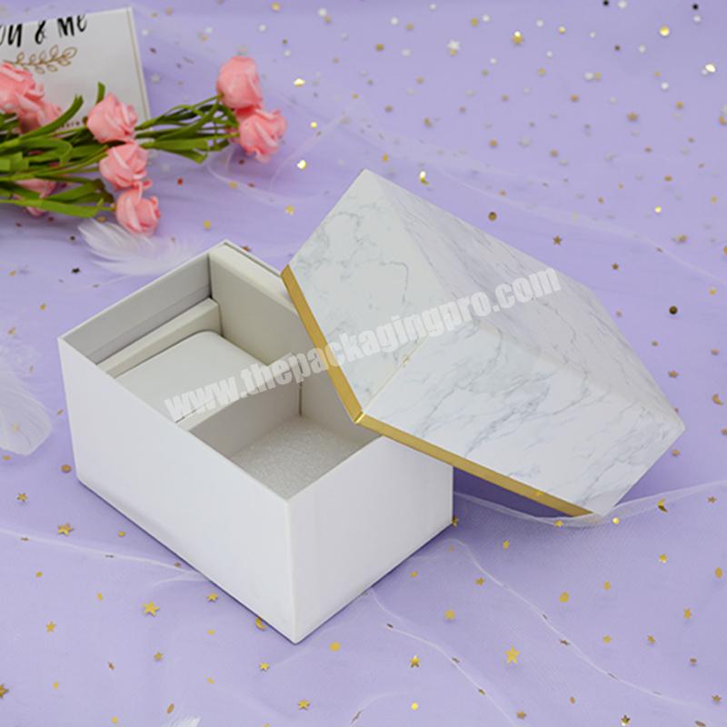 Customized High Quality Luxury Pattern Jewelry Box Watch Cardboard Gift Box Jewelry Packaging Boxes