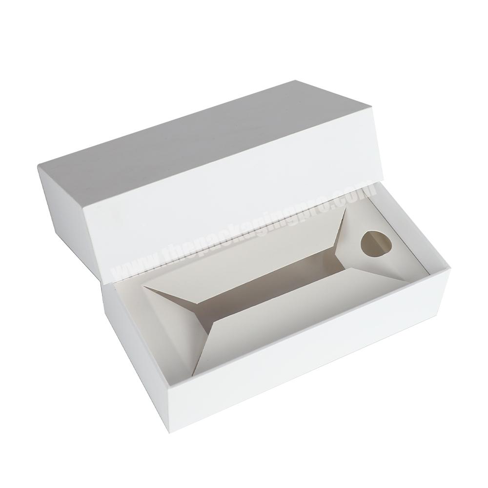 Customized Logo Luxury Cardboard Packaging Removable Lid And Based 2 Piece Rigid Boxes