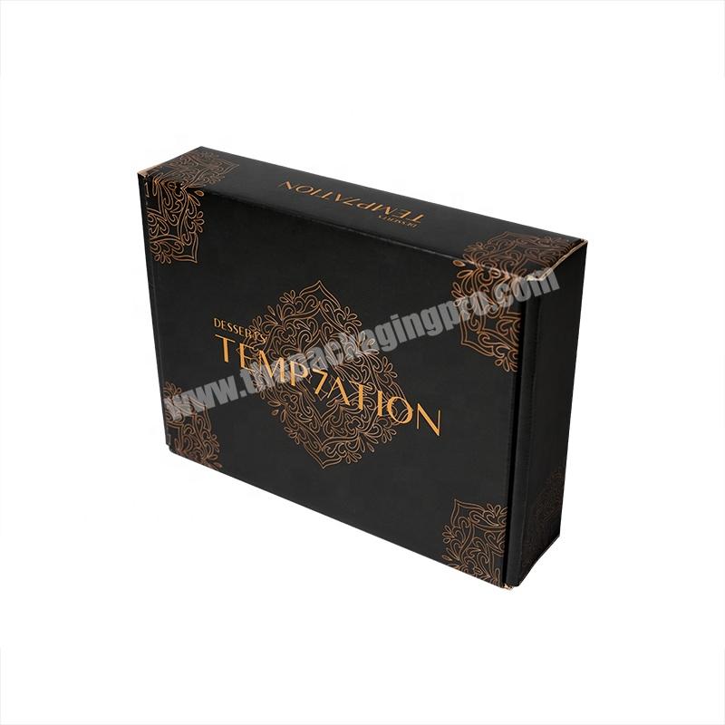 Customized Printing Logo Eco Friendly Gift Paper Box Packaging E Flute Corrugated Cardboard Mailing Shipping Box manufacturers