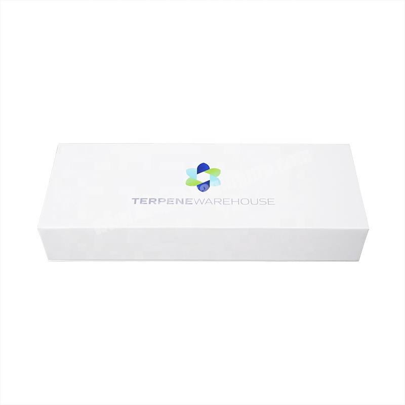 Customized Size Logo Color Printing Eco Friendly White Magnetic Packaging Box Cardboard Luxury Gift Paper Packing Box With Tray