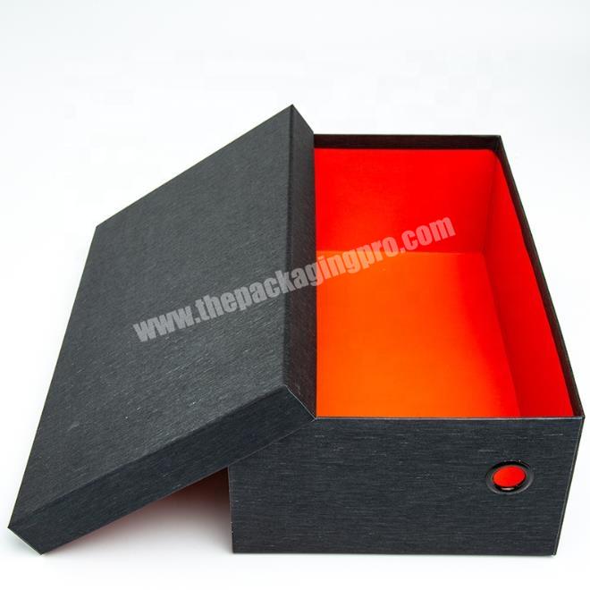 Design Custom Logo Shoes Packaging Carton Boxes Custom Colorful Paper Luxury Rigid Boxes Coated Paper Gift & Craft