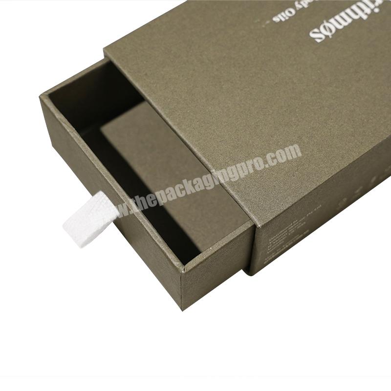 Drawer Luxury packaging box Customized logo Jewelry gifts paper box Skin care products Customized packaging box