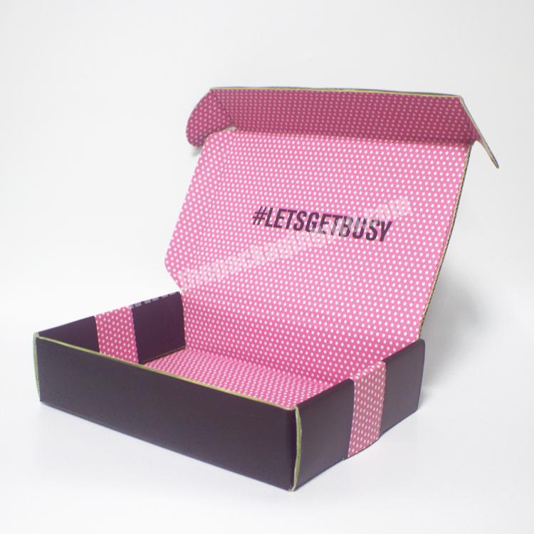 Durable Eco Full Colour Packaging Carton Mailer Corrugated Box Custom Printing