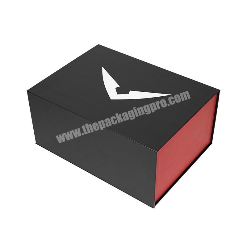Eco Friendly Custom Printing Logo Packaging Magnet Rigid Paper Box For Clothes