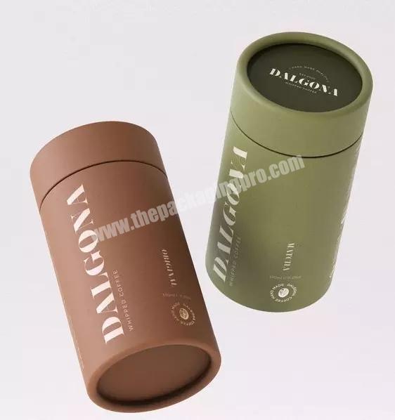 Eco Friendly Full Color Printed Large Pink Paper Tube Container Cylinder Cardboard Packaging Round Box Push Up Paper Tube