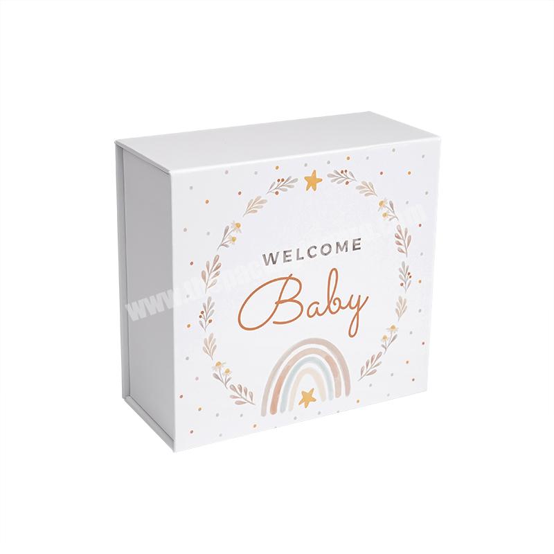 Eco Friendly Logo Designer Cardboard Packaging Magnetic Closure Custom Magnetic Paper Gift Box With Logo