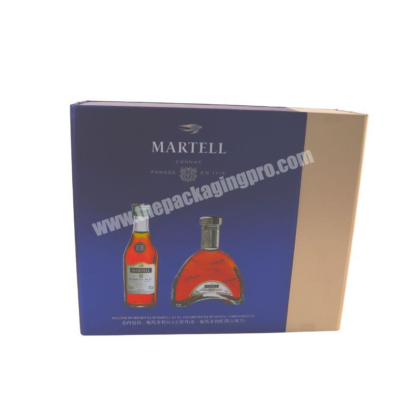 Eco-Friendly Recycled Custom Molded Sugarcane Wine Bottle Paper Pulp Tray Packaging