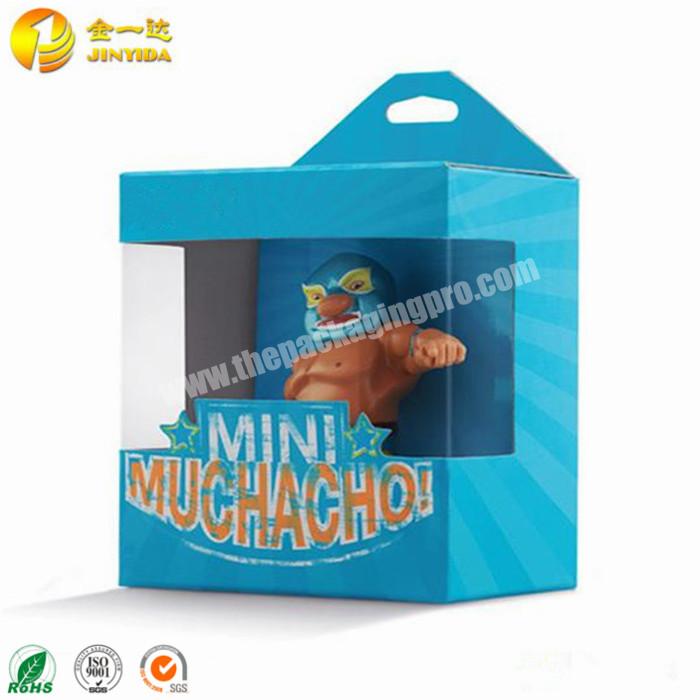Eco-Friendly Toy Packaging Plastic Corrugated Box With Clear Window