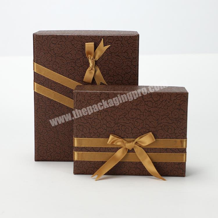 Factory Customized Logo Packing Boxes Cajas De Carton Para Regalo Geschenkbox Birthday Gift Paper Cardboard Box base and lid box