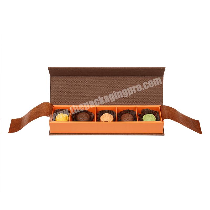 Factory Durable Customized Logo Printed Box Packaging Corrugated Printing Paper chocolate Box for Dessert