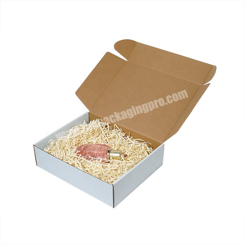 Factory Mailing Boxes Cardboard Corrugated Packing Packaging Mailer Paper Custom Printed Logo Shipping Boxes
