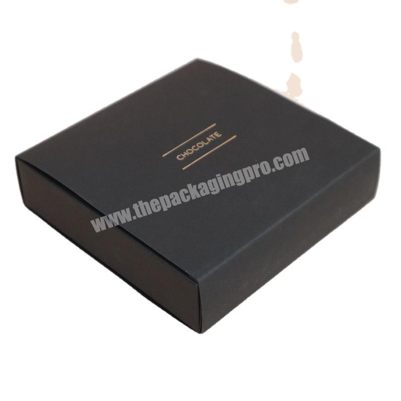 Factory Wholesale Custom Hand-made Printed Luxury Drawer Gift Paper Box for Packaging Chocolate