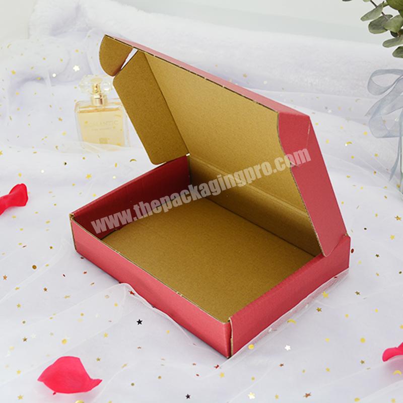 Free design baby custom corrugated carton for  female skin care products cosmetics  small beauty products packaging