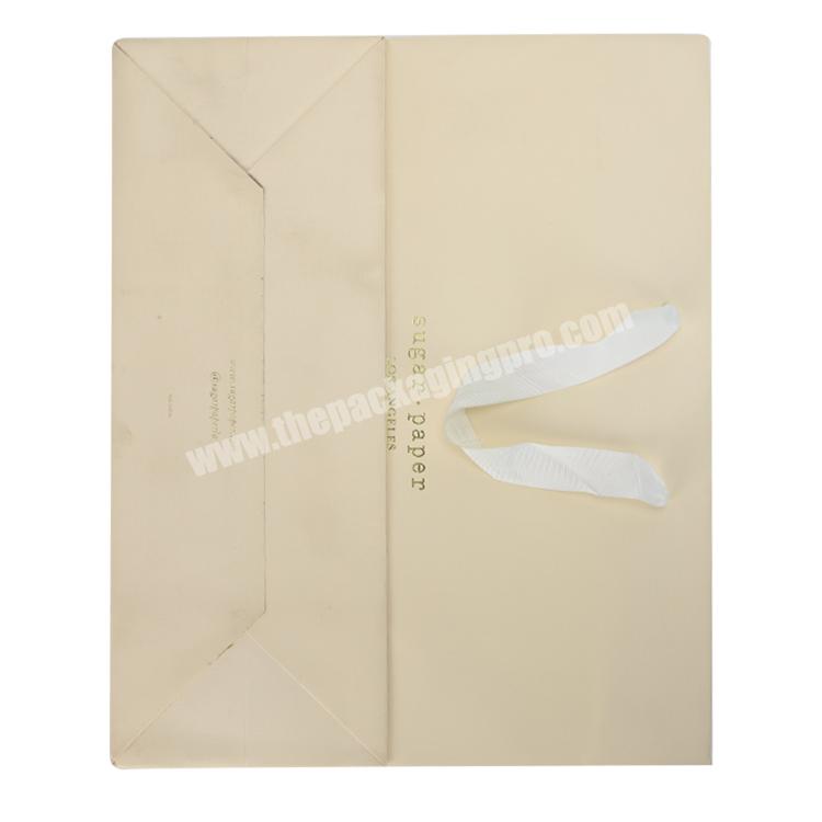 Fsc Approved Custom Paper Bags Printing Personality Logo Gift Packaging Bag with Ribbon Handles