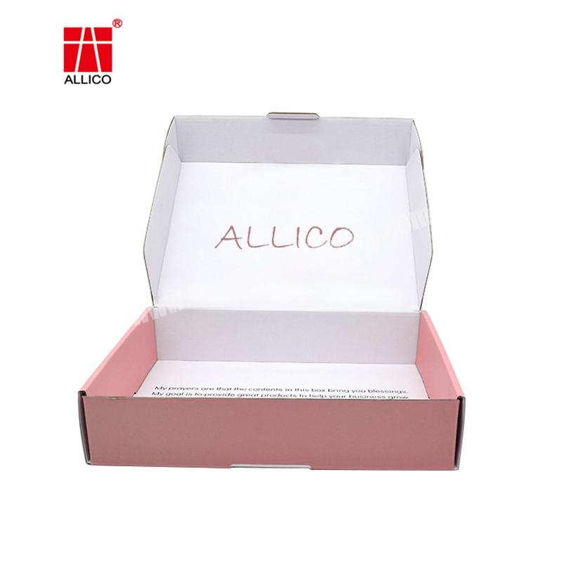 Golden hot stamping logo skincare packaging box cosmetic gift folding paper mailer box