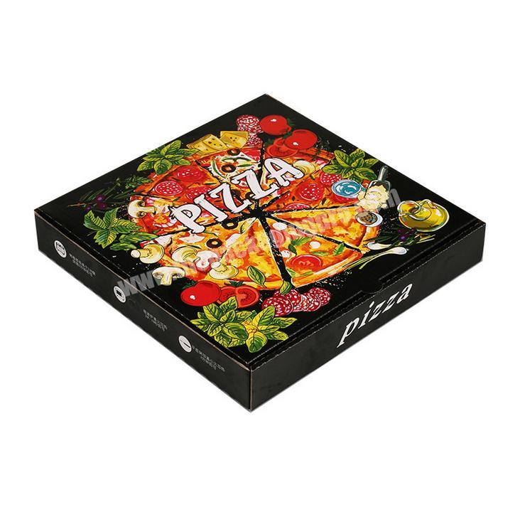Hamburger Pizza Salad Fried Chicken Pasta Box Wholesale High Quality Kraft Paper Packaging Box Handmade Cardboard Box