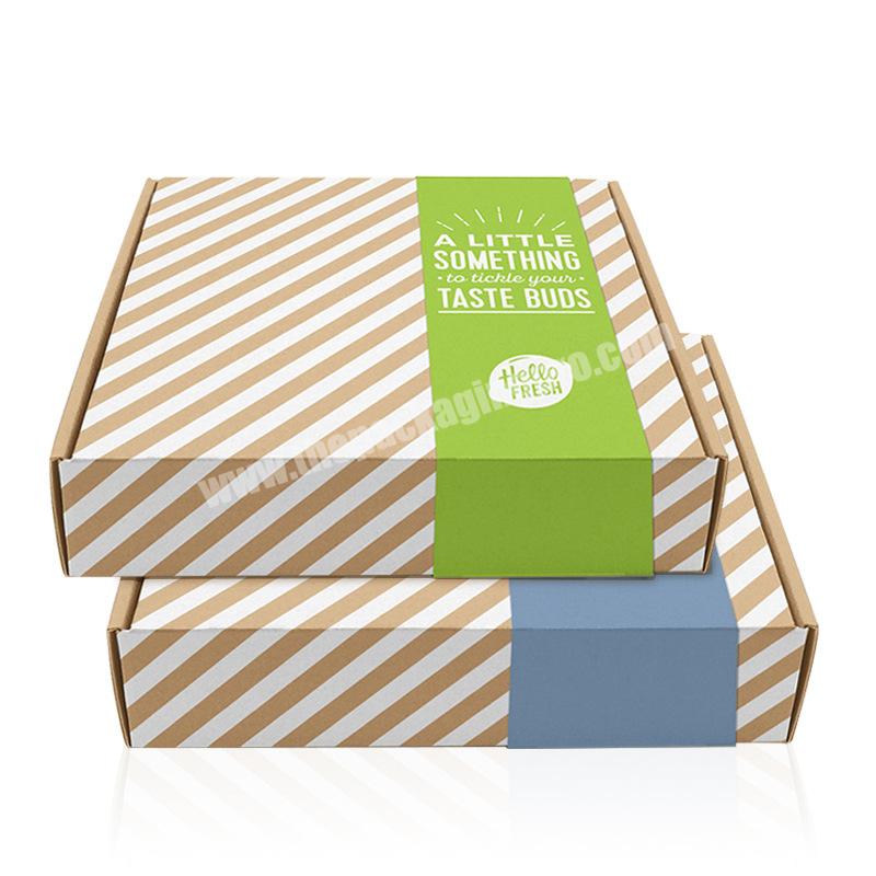 High Quality Cardboard Mailer Packaging Corrugated Custom Kraft Packaging Box