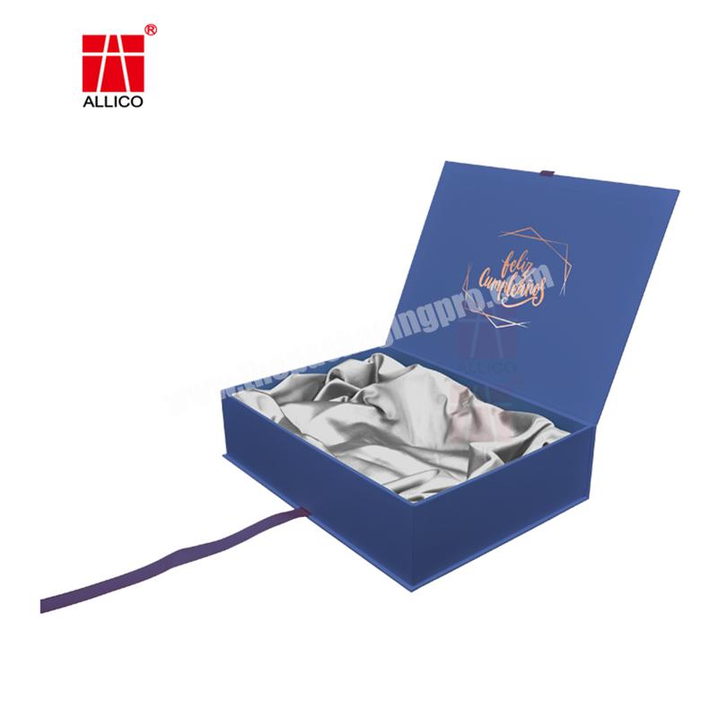 High quality  most popular Custom cardboard folding box cardboard michaels gift boxes ShirtDress packaging gift boxes