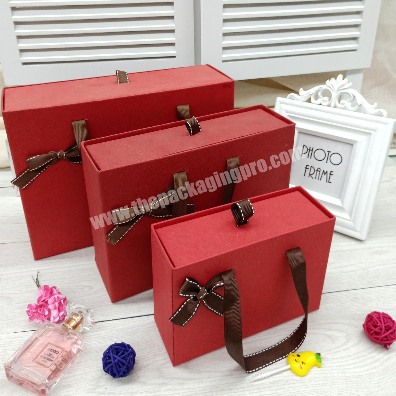 High-quality Custom Logo Specialty Paper Packaging Box Handmade Sliding Drawer Gift Box