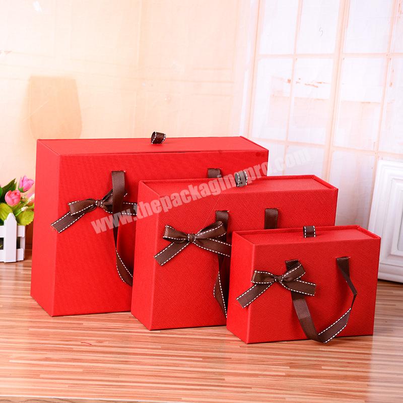 High quality recyclable custom printing cardboard paper drawer gift box