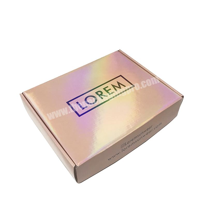 Hot sale good quality custom printing corrugated packaging clothes shipping paper gift box