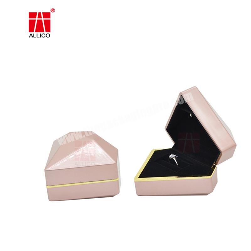 Jewelry Top Quality Custom Box Packaging Gift Velvet Luxury Jewelry Boxes For Ring Necklace Pendant