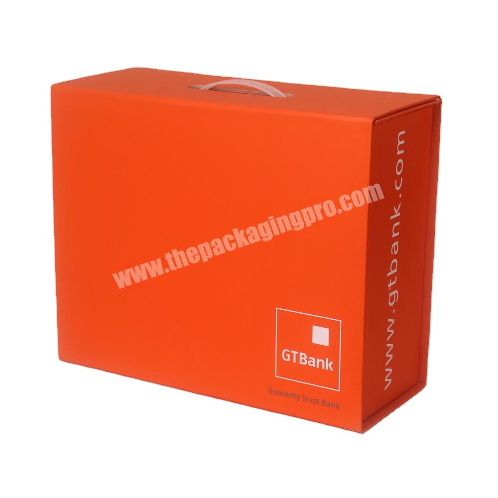 Large Cardboard Storage Packaging Gift Boxes Box With Window With Magnetic Lid For Christmas With Custom Logo
