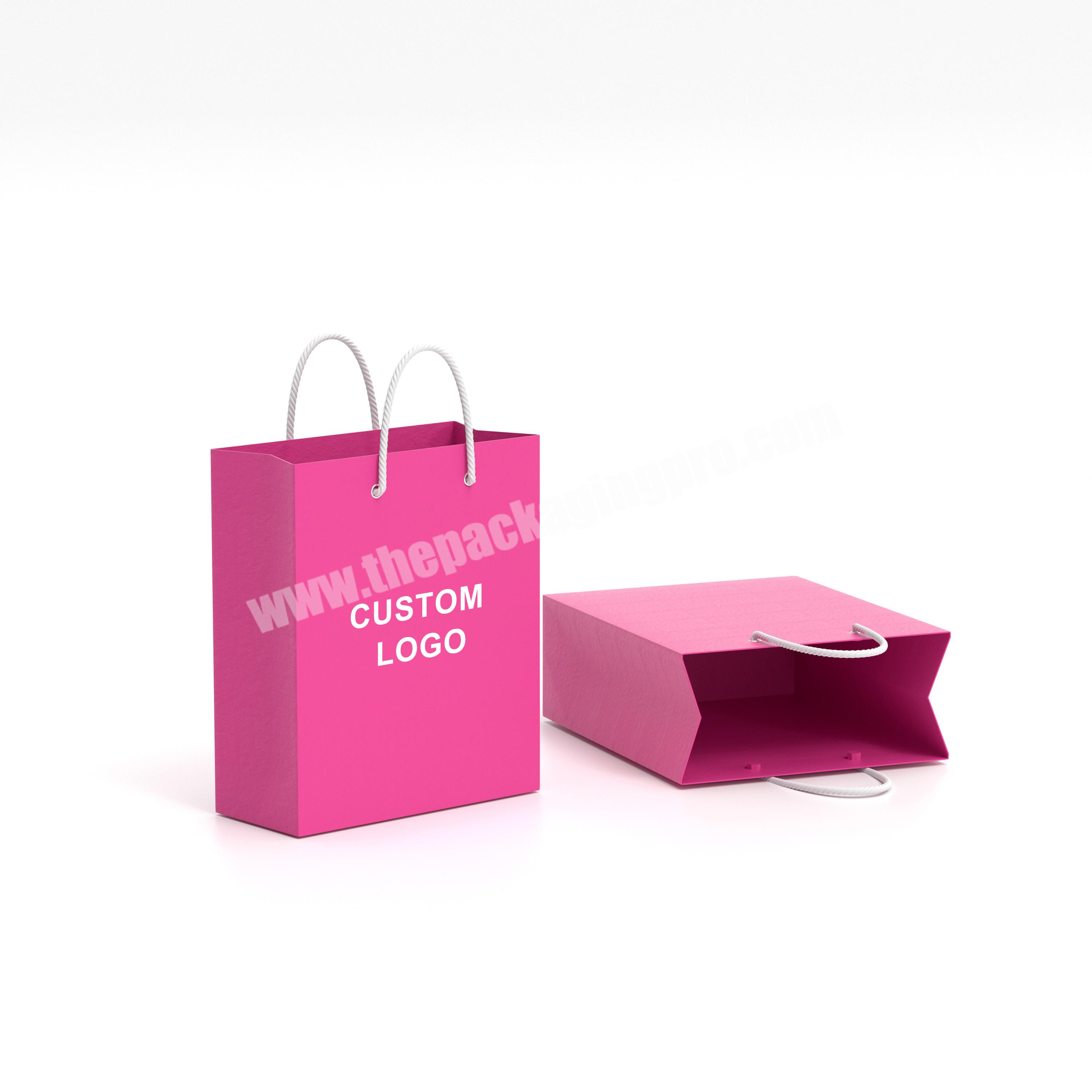Lead the industry wholesale price handbag mystery box packaging bag package paper logo souvenir party shopping bags gift