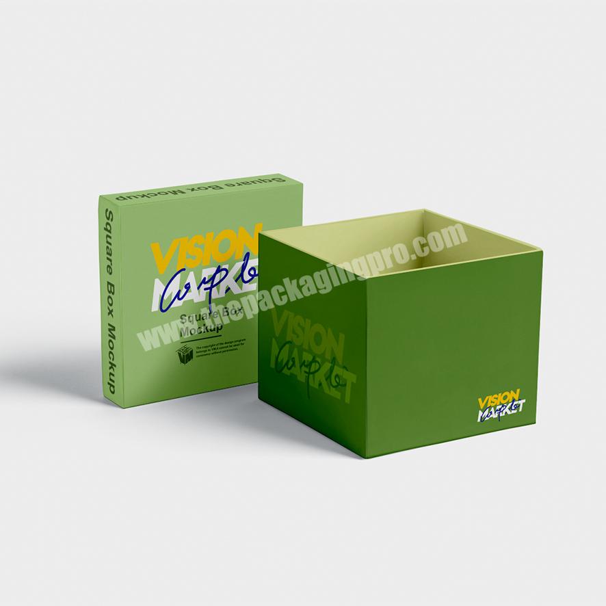 Lid Cardboard Boxes For Packaging Gifts Candles Wholesale Recycled Boxes For Small Business Candle