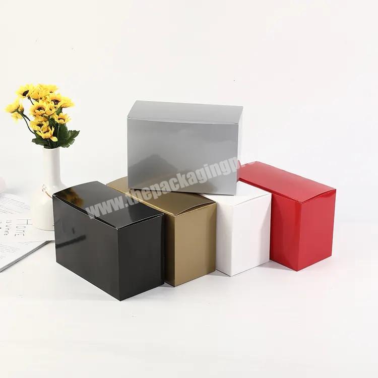 Lip gloss cosmetics packaging paper card folded box