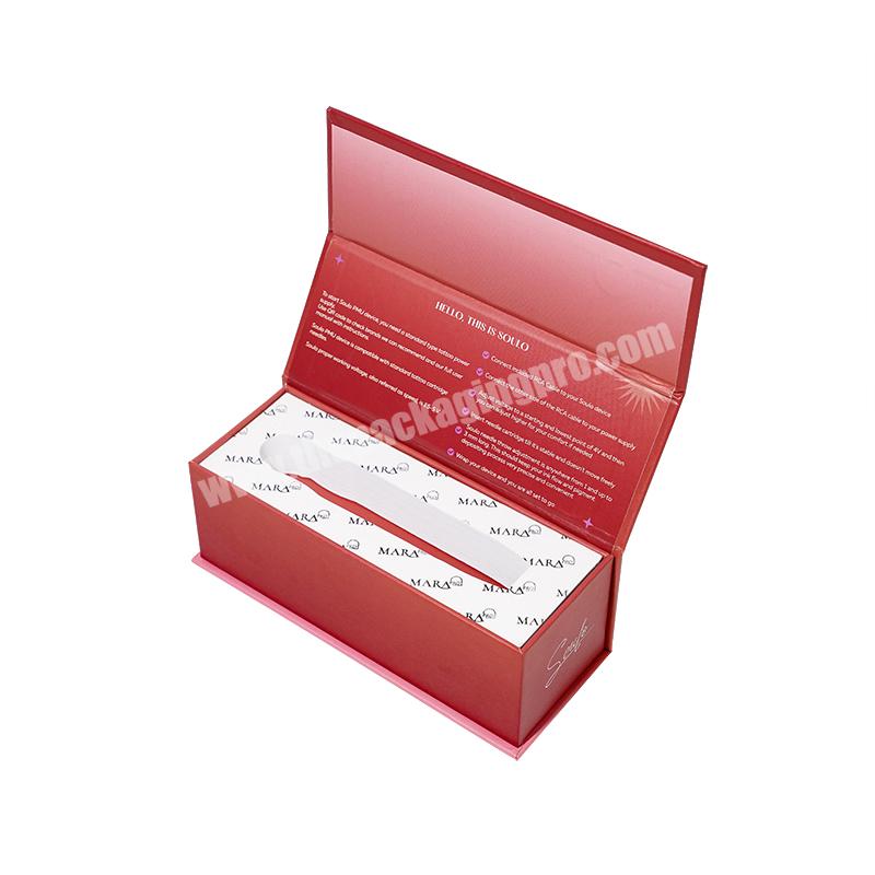 Luxury Custom Magnetic Printed Cardboard Box Packaging Boxes with EVA insert