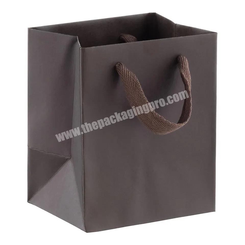 Luxury Custom Printed Your Own Logo Packaging White Cardboard Gift Shopping Paper Bag With Handles