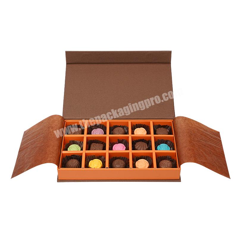 Luxury Recyclable Customized Printing Logo Cardboard Paper Box Handmade Gift Box Chocolate Packaging Drawer Boxes For Dessert