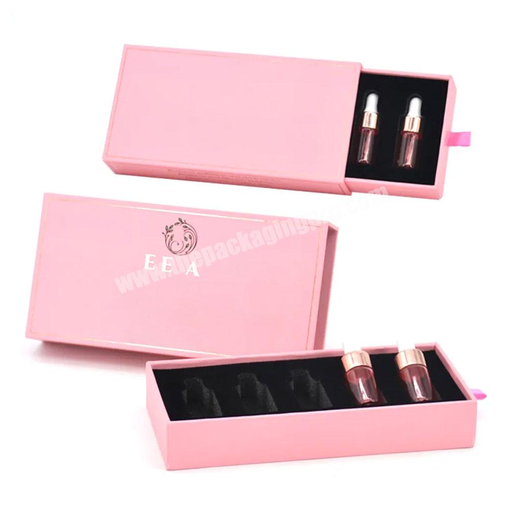 Luxury cosmetic gift packaging boxes for perfume oil cream box new arrival gift fancy essential oil bottle magnetic perfume box