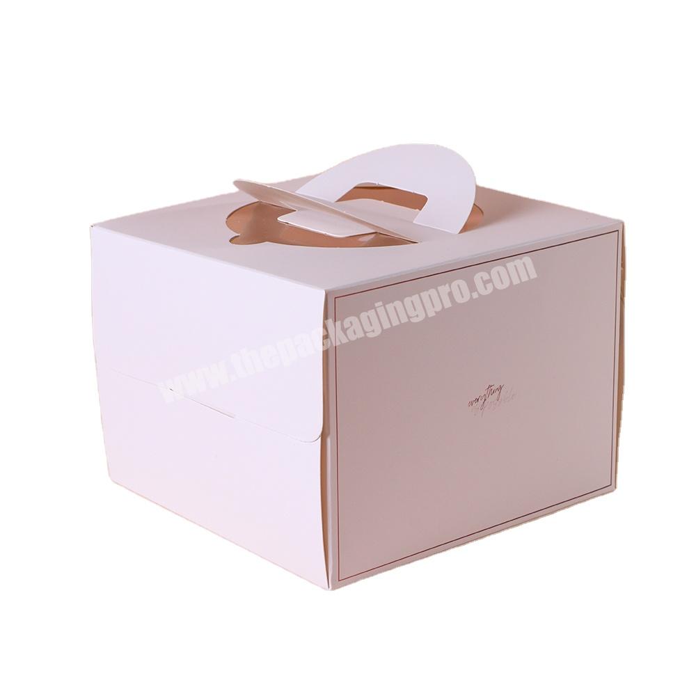 Macaron Cupcake Pastry Bakery Bouquet Treat Packaging Boxes 12 And 6 Holes With Window