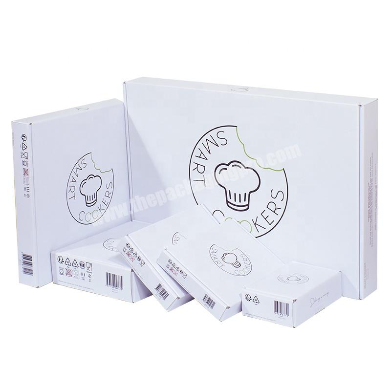 Manufacture Customized Colored Mailer Box Corrugated Boxes With Custom Logo Printed Durable Apparel Packaging Boxes