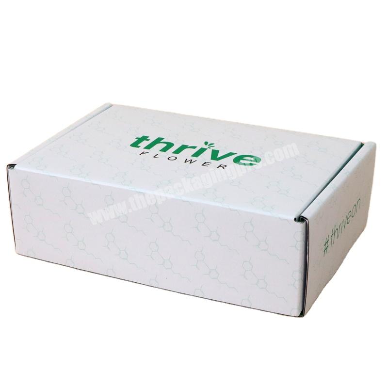 Manufacturer Custom Logo Cardboard Paper Mailing Apparel Box  Printed Corrugated Shipping Packaging Boxes