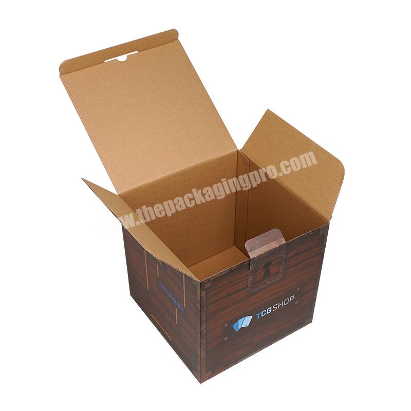 Manufacturer Custom Logo Carton Corrugated Mailing Box For Packing Delivery Cardboard Shipping Black Box Packaging Factory
