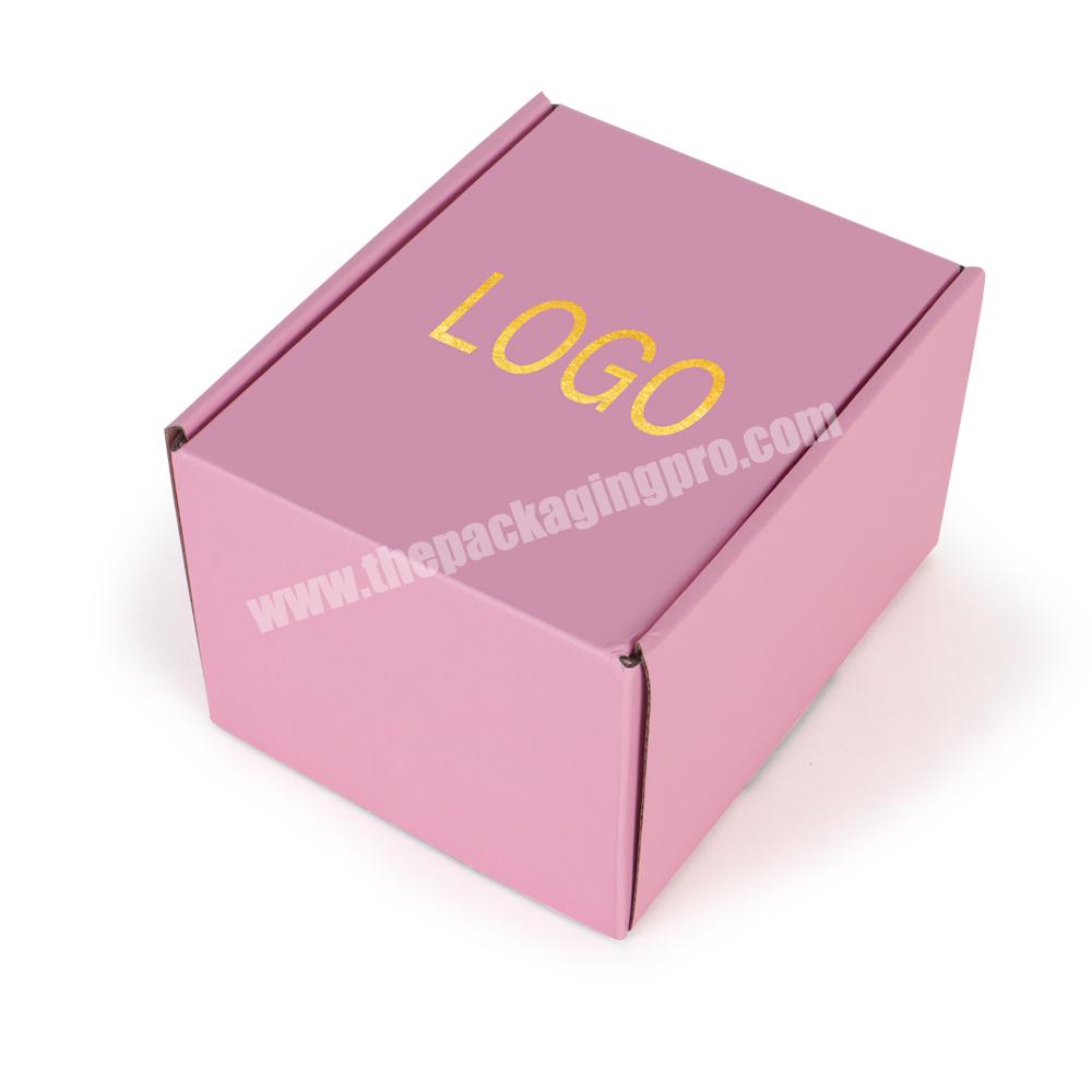 Manufacturer Factory Large Color Cardboard Paper Mailing Clothes Box Custom Logo Printed Corrugated Shipping Packaging Box