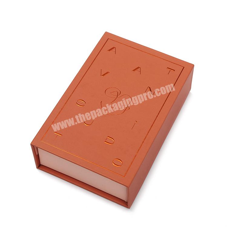 Manufacturer Hot Foil Finish Magnetic Closure Hard Cardboard Cosmetic Packaging Gift Boxes