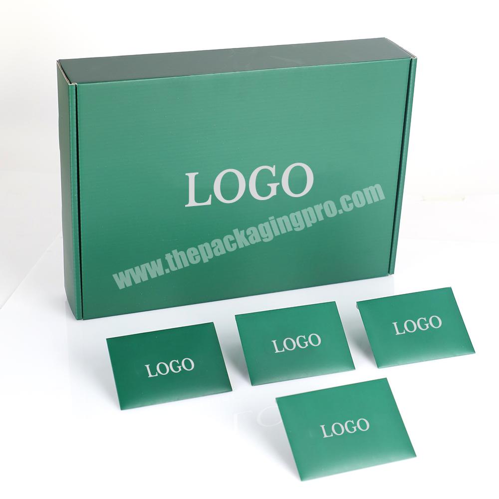 Oem wholesale price long kraft corrugated cardboard mailer small large custom logo packaging shipping insert boxes with logo