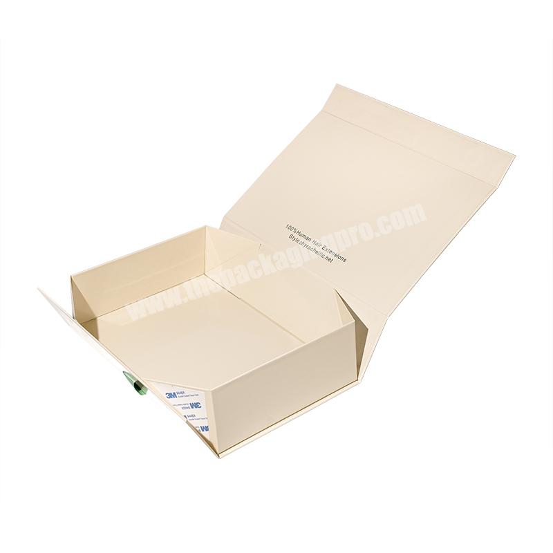 Paper Box Custom Design Matte Large Rigid Paper Cardboard Gift Packaging Magnetic Folding Box for Dress Clothes Sweater
