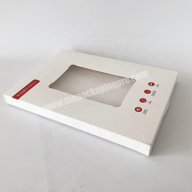 Paper Electronic Accessories Packaging With Pvc Custom Pad Mobile Phone Cases Packing Box