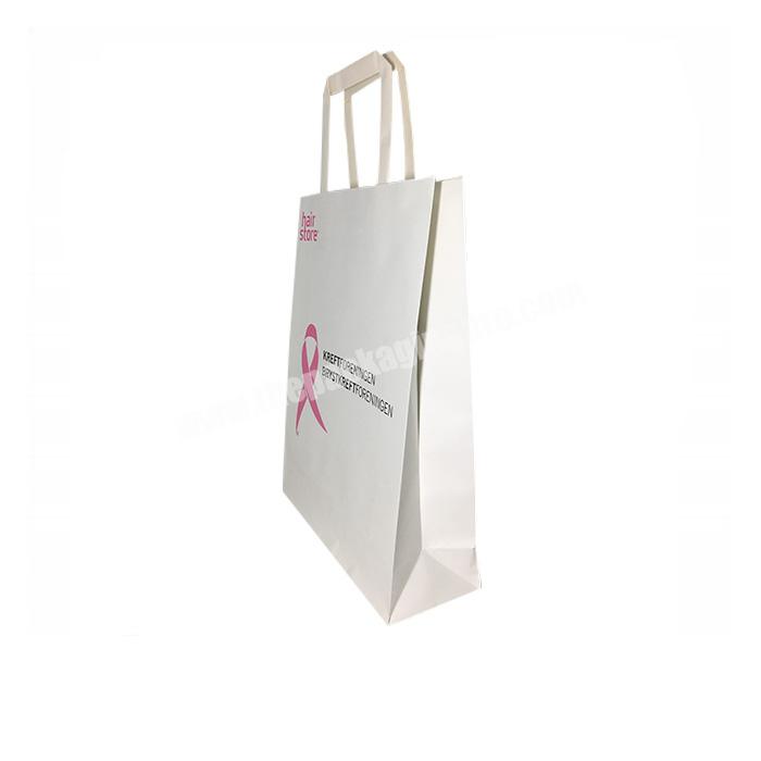 Paper Printing Factory Logo Print Promotional Cartoon Shopping Small Custom Luxury White Card T-shirt Packaging Bag