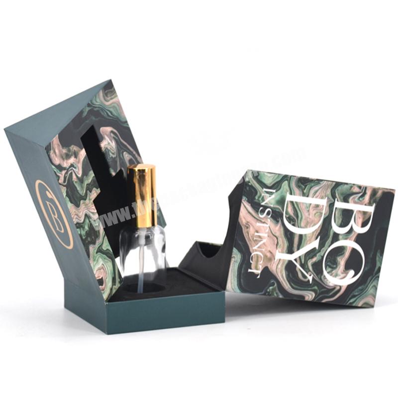 Perfume bottle gift box essential oil cosmetic perfume set 30 ml gift box design custom logo magnetic flip packaging perfume box