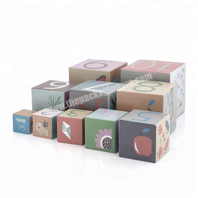 Personalized Handmade stacking block