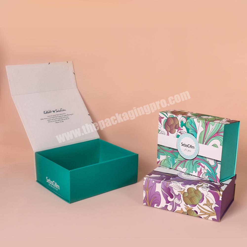 Plain unique valentine romantic Custom magnet Cardboard Product Gift Paper Packaging Box