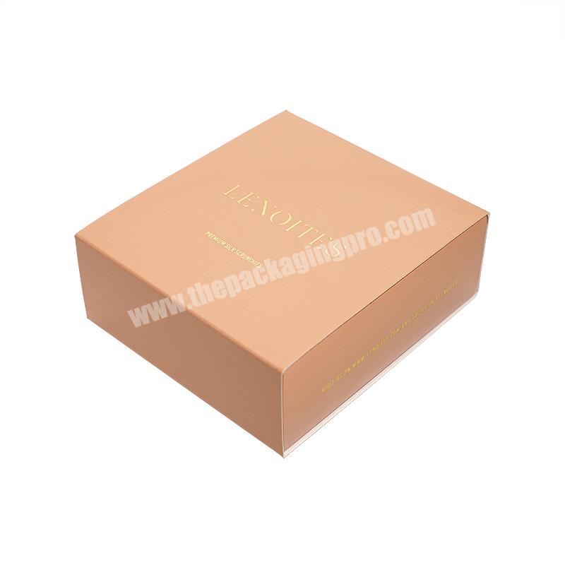 Printed Paper Drawer Boxes Hair Rope Packaging Box Luxury Custom Logo Gift  Box