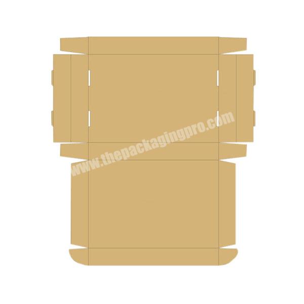 Promotion in stock eco friendly biodegradable craft mailer clothing  packaging  box for shipping