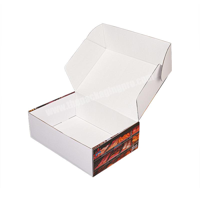 Recyclable Cardboard Paper Mailing Apparel Box Custom Logo Printed Corrugated Shipping Packaging Box
